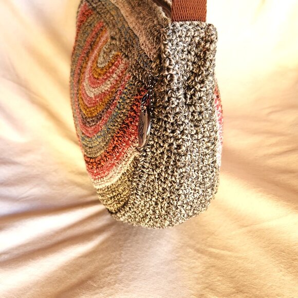 The Sak Ryder Crescent crossbody bag crochet multicolor - Picture 5 of 9
